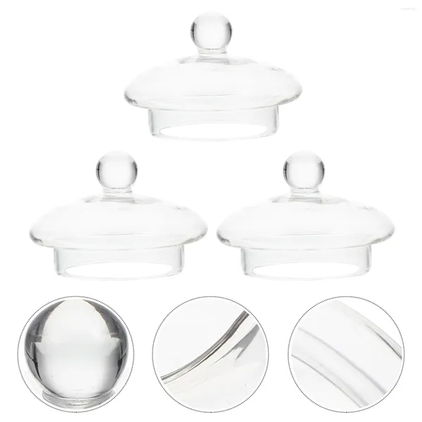 Наборы столовой посуды, 3 шт., аксессуары для чайников, крышки, прозрачные стеклянные кружки, домашний дуршлаг, защитные крышки, защитные принадлежности