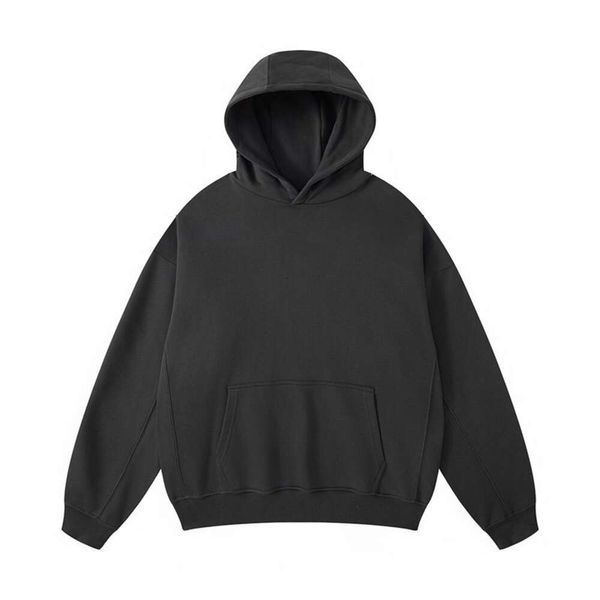 Designer de luxo KanyeS clássico outono oversize cor terra alta rua camisola casal conjunto solto hoodie confortável e moderno, homens e mulheres versáteis