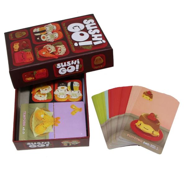 Giochi all'aperto Attività Gioco da tavolo educativo per bambini Carta interattiva Sushi Go Festa genitore figlio Il giocattolo Pick Pass 231020