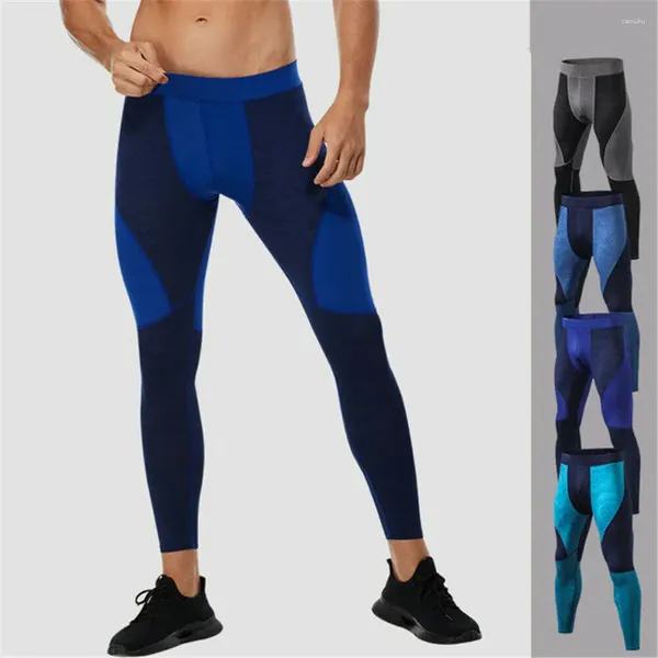 Calças masculinas Mens Camuflagem Leggings GYM Compression Sports Quick Dry Calça Calças Apertadas