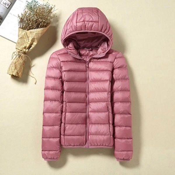 Piumini da donna autunno inverno da donna taglie forti capispalla slim da donna colletto alla coreana leggero caldo 90% anatra cappotti casual femminili