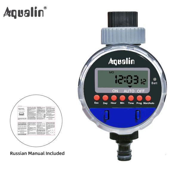 Attrezzature per l'irrigazione Display LCD automatico Temporizzatore Elettronico Palla da giardino per la casa Acqua per regolatore di irrigazione #21026 231019