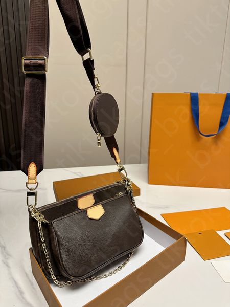 10A Moda de Alta Qualidade Designer Ombro Luxurys Bag Multi Pochette Bolsas Crossbody Designer Mulher Bolsa Bolsa Bolsa Bolsas DHgate Bags