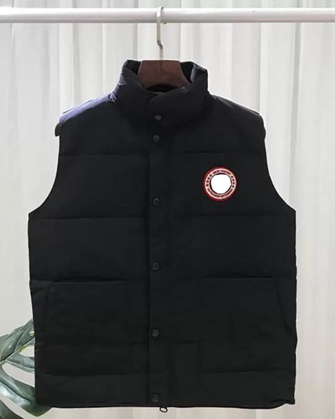 2024 Canadian USA Winter Outdoor Popularität Herren Daunenwesten Luxus Bodywarmer Modejacken Damen Gilet Designer Mantel Männlich Doudoune Luxe Goose Veste Homme