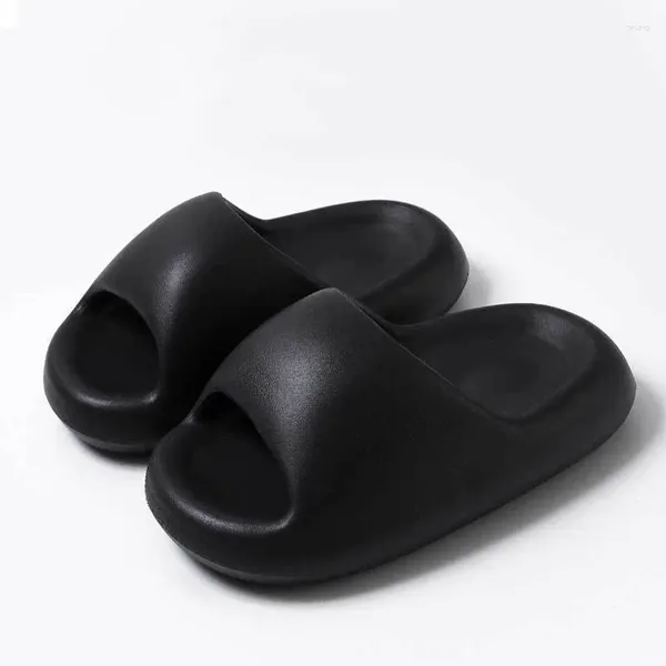 Chinelos Masculinos Cloud Slides Casual Antiderrapante Open Toe EVA Shoes para Indoor Outdoor Beach Chuveiro Primavera e Verão