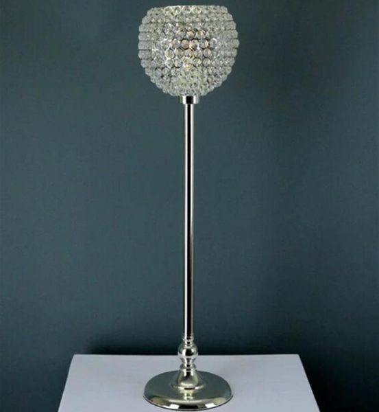 Suporte de vela votiva de cristal de vidro peça central do casamento decoração para casa 1394806