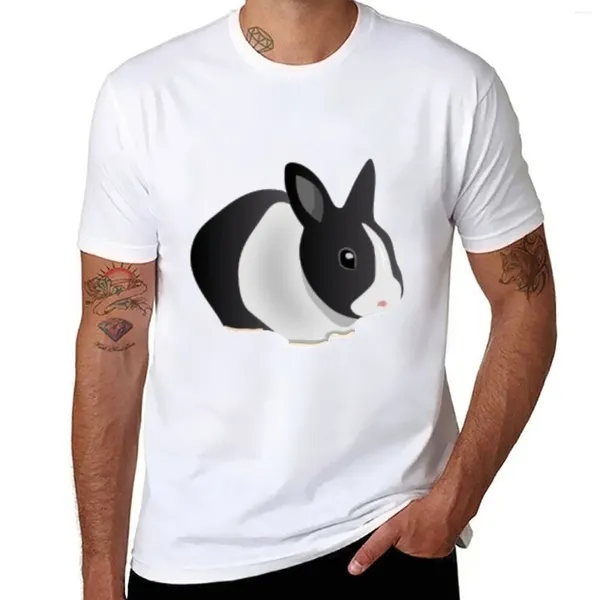 Canotte da uomo T-shirt olandese in bianco e nero T-shirt edizione estetica abbigliamento Camicie personalizzate da uomo