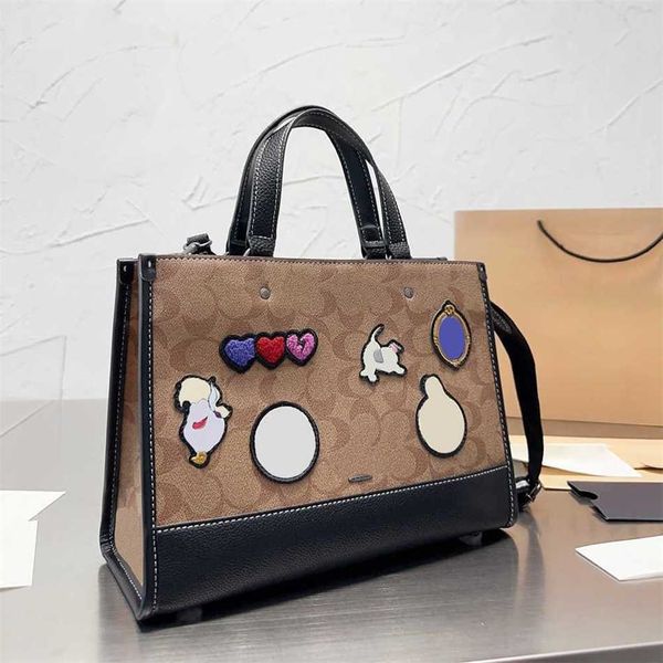 Moda c impressão bolsa de luxo feminina alta qualidade designer saco carteira marca totes saco senhoras casual sacos de compras de couro sacos de ombro