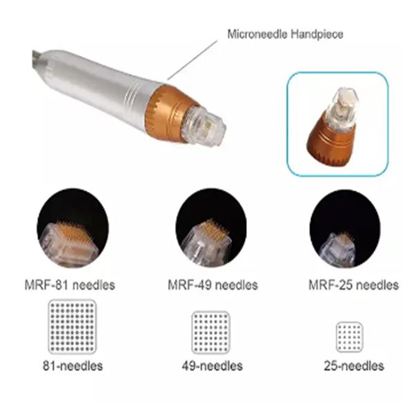 Cartucho descartável da agulha do RF micro que agulha 25/49/81 fracionários para a máquina do RF Microneedling