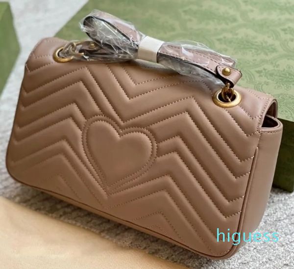 2023 Abendtaschen Taschen Retro Marmont Women'sCrossbody Wallet Designer Handtasche Schulter Einfache Atmosphäre Messenger Frauen Geldbörsen