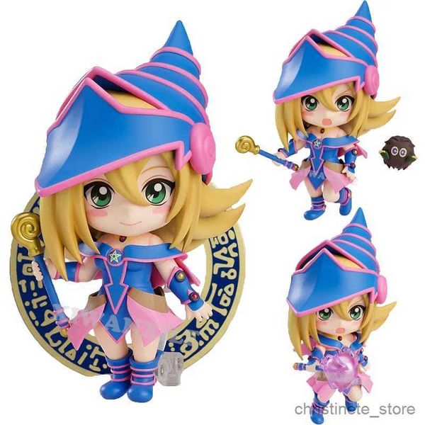 Bonecos de ação Yu-Gi-Oh!Duelo monstros anime figura mágico escuro menina figura de ação colecionável modelo boneca brinquedos presentes