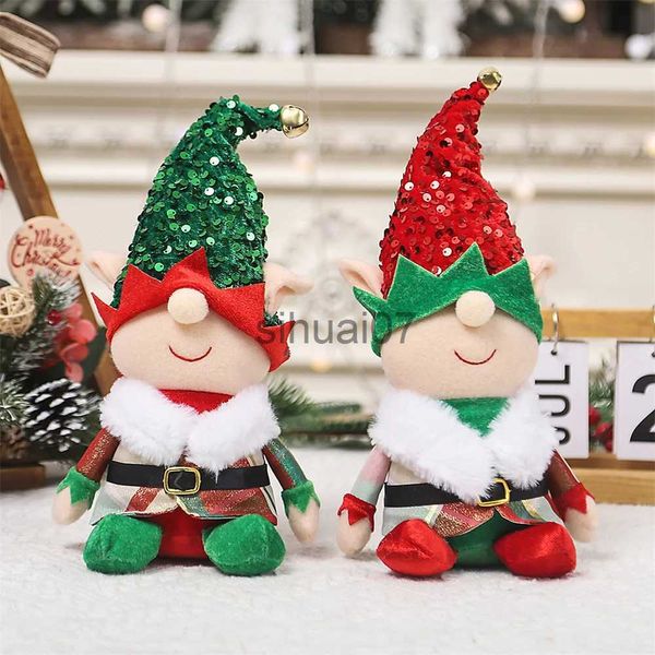 Decorazioni natalizie Regalo Decorazione natalizia per la casa Puntelli natalizi di alta qualità Statua dello spirito natalizio desktop Decorazione giocattolo di Babbo Natale Unico morbido x1020