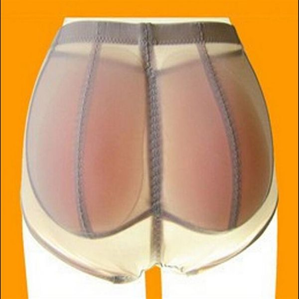 Intimo in silicone Mutandine Inserti Pantaloni imbottiti Shaper Mutandine Glutei Retro Bum Imbottito Butt Enhancer Butt pad in silicone262F