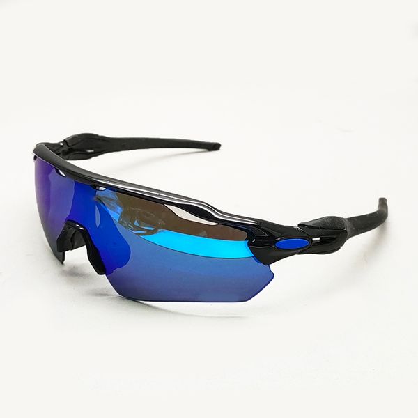 Novo estilo de ciclismo óculos de sol esporte bicicleta óculos ao ar livre das mulheres dos homens modelo 9208 qualidade superior 5 lente com caso 5ogo