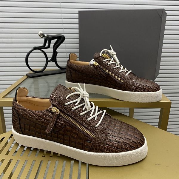 Designer-Freizeitschuhe aus echtem Leder für Herren, Größe 34–48, luxuriöse, hochwertige Leder-Loafer-Damen-Trend-Turnschuhe, Unisex, Gz-Paar, Strass-Tennisschuhe MD0052