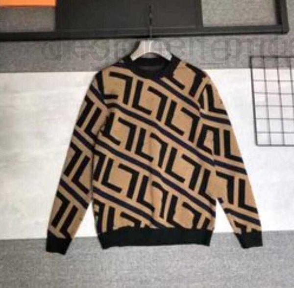 Lüks için Kadın Sweaters Tasarımcısı F Mektubu Taligan Uzun Kollu Kazak Örme Gevşek Büyük Boyu Jumper Sıradan Ceket Ceket MGP9 L0NU