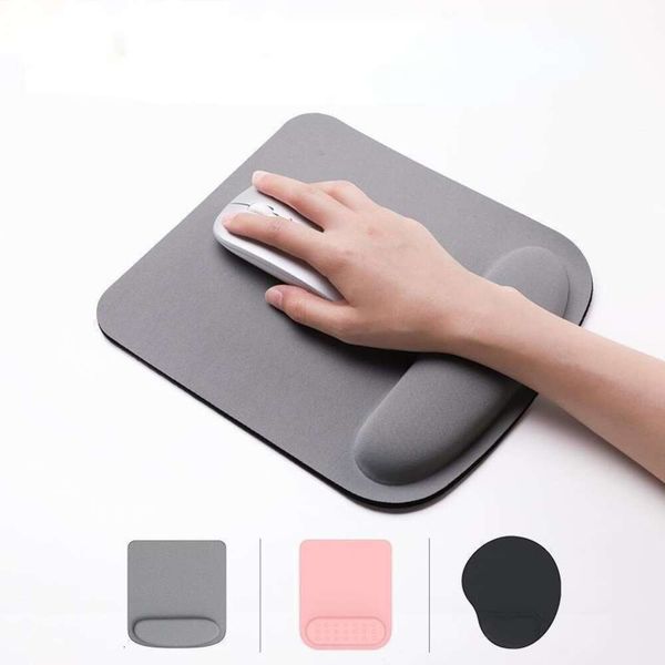 Bilgisayar Oyunu Fare Pad Çevre Eva Ergonomik Mouse Pad Bilek Pad Düz Renk Office PC Dizüstü Bilgisayar İçin Rahat Fare Pedi