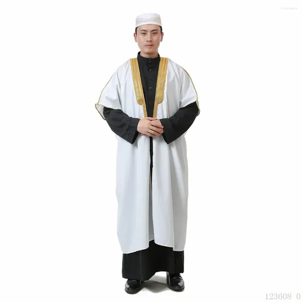 Этническая одежда, мужское мусульманское платье бакалавра на Ближнем Востоке, в Арабских Эмиратах, льняное платье высокого качества, Дубай, Катар