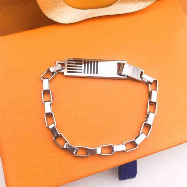 Hohe Qualität Manschette Edelstahl Bambus Armband Halskette Silber Designer Männer Frauen Gold Armbänder Persönlichkeit Hip-Hop Love214b