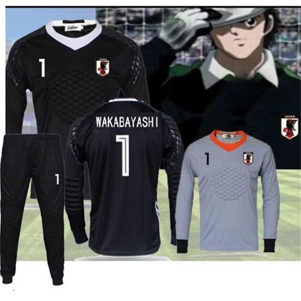 Camisetas Kaptan Tsubasa Futbol Futbol Formaları Oliver Atom Maillots De Foot kalecisi Wakabayashi Aton Cosplay üniforması 201118239h