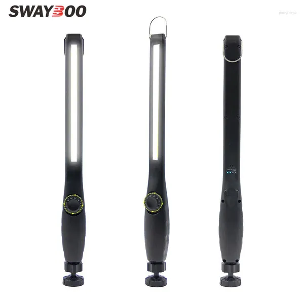 Scheinwerfer Swayboo Handheld Glare COB LED Arbeitslicht Notfall Autoinspektion USB wiederaufladbar mit Magnet Batterieanzeige