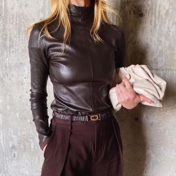 Женская кожаная куртка 2023, осенне-зимний стиль, плотная универсальная основа, плюшевый утолщенный эластичный топ из овчины