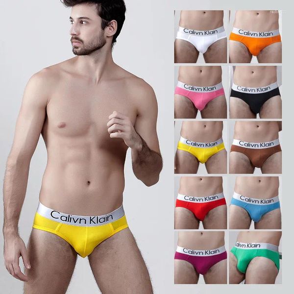 Cuecas masculinas 3d galo bolsa ruim alargamento faixa de cintura de prata sexy respirável esporte briefs roupa interior 12 cor homem calcinha