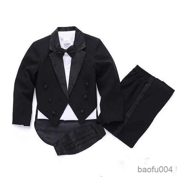 Set di abbigliamento estivo formale vestiti per bambini per ragazzi vestito festa battesimo abito natalizio per tute per neonati 1-4T indossare R231020