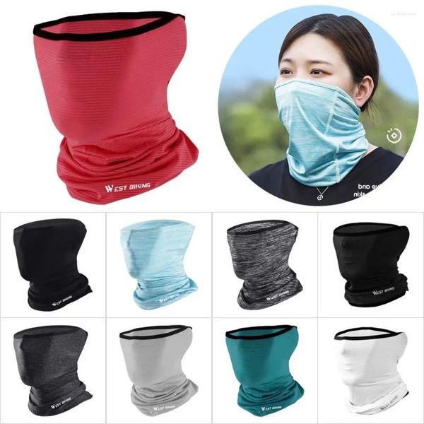 Bandanas caminhadas proteção uv máscara facial lenço de pescoço mágico à prova de vento bandana impressão ciclismo cachecóis esqui pesca headwear