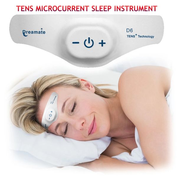 Baş Masaj Elektrikli Baş Ağrısı Migren Rölyef Tens Mikro Akım Uyku Yardım Cihazı Uykusuzluk Enstrüman Basıncı 231020