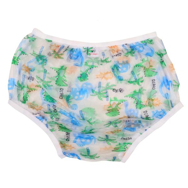 Pannolini per adulti Pannolini stampa Pantaloni impermeabili per bambini adulti - Pantaloni in plastica per incontinenza con pannolini in PVC ABDL 231020