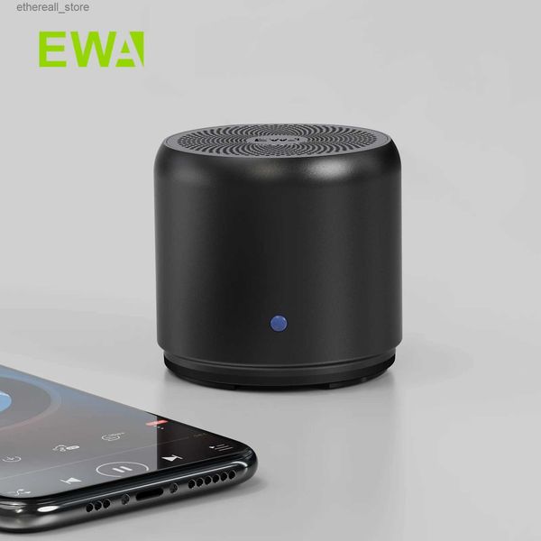 Alto-falantes para telefone celular EWA A106Max Alto-falantes Bluetooth Extra Deep Bass 8W HD Volume de som sem fio Bluetooth 5.0 1200mAh 12 Playtimes Q231021