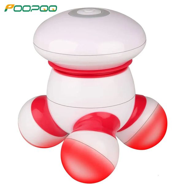 Massaggiatori per gambe 1 pezzo Massaggiatore portatile Mini corpo vibrante portatile per mano Testa Collo Gambe posteriori Braccia Rilascio del dolore Presa facile 231020