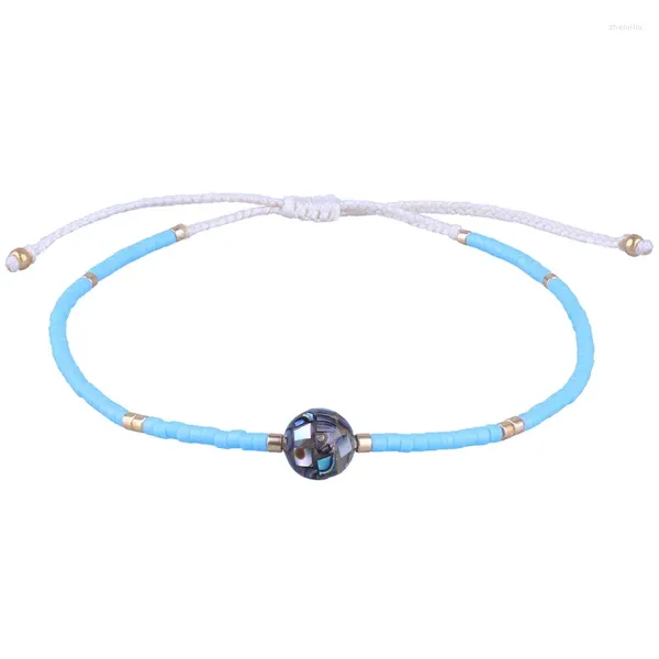 Strand KELITCH Kristall Edelsteine Mix Perlen Miyuki Freundschaftsarmbänder Charm Verstellbares Armband Schmuck für Frau