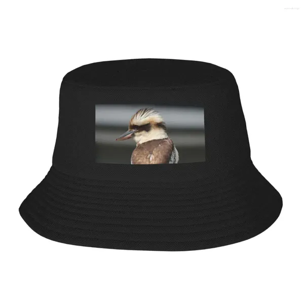 Beretler Kookaburra Punk Buck Hats Panama Çocuklar için Bob Fashion Fisherman Yaz Plajı Unisex Caps