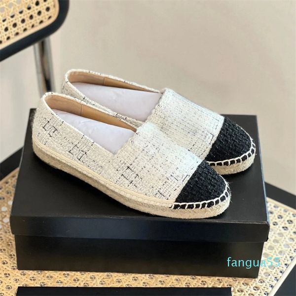 2023-luxo designer preguiçoso sapatos de couro genuíno feminino anti deslizamento sapatos casuais marca sapatos confortáveis lona fundo plano pescador plana