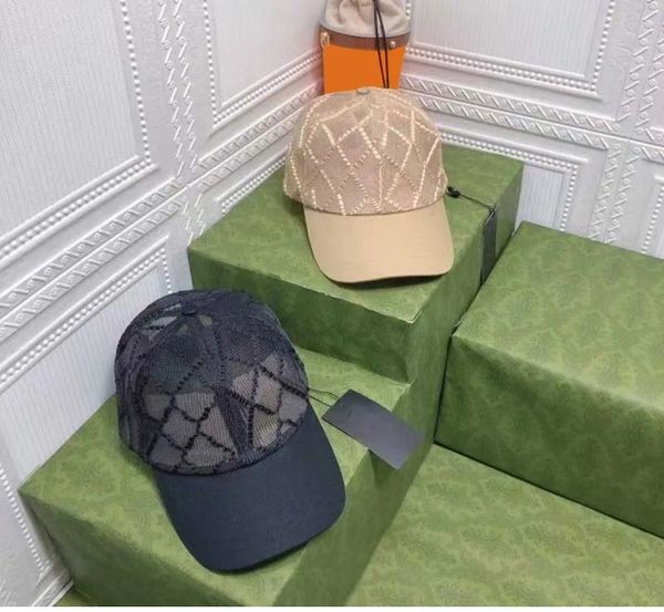 Cappelli Sciarpe Cappelli firmati con lettera Berretto da baseball di marca vincolante per cappello da baseball alla moda