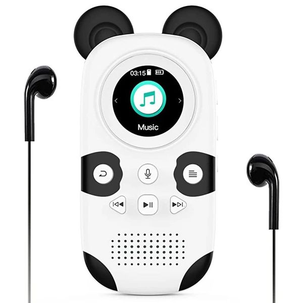 MP3 MP4 Players RUIZU X31 Bluetooth 5.0 MP3 Music Player Mini Cute Carcoon Portable16GB Walkman Suporte para alto-falante embutido Cartão TF Gravador FM 231020