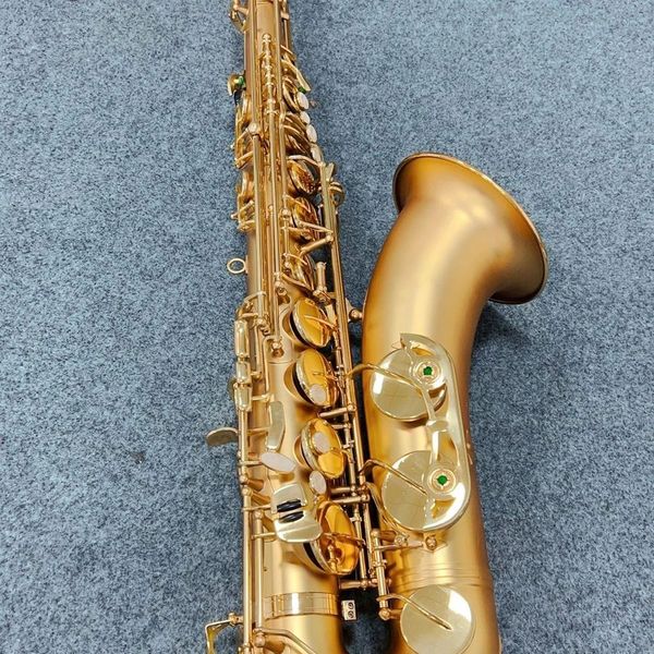 Saxofone tenor de alta qualidade fosco clássico 54 modelo b instrumento de jazz plano artesanato francês saxofone tenor profissional 00