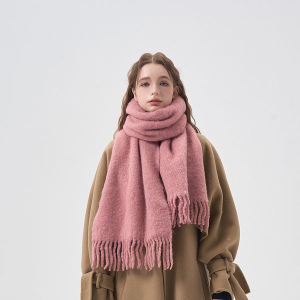 Sciarpa coperta in cashmere unisex Sciarpa di design da donna Capispalla caldo in misto cotone acrilico di alta qualità