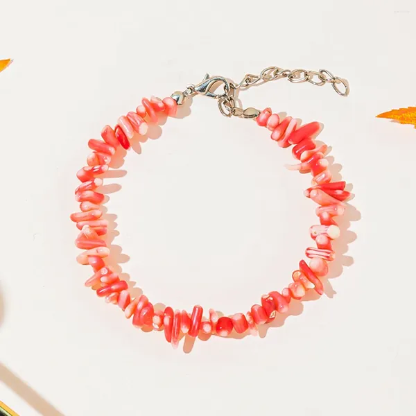Очарование браслетов Кирикл Дизайн 3 Цветные богемные женские браслет странная форма коралл для пляжных украшений подарки
