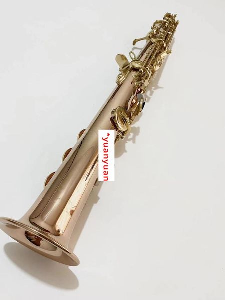 Sassofono alto professionale con chiave B di fascia alta, bronzo fosforoso, chiave placcata in oro, sax soprano, strumento jazz con tono di livello professionale 00