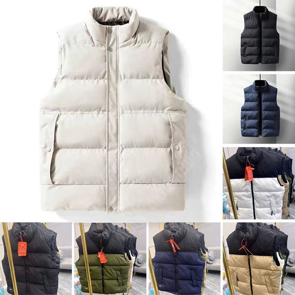 Heißer Verkauf Designer Puffer Weste Herren Weste Winter Daunenwesten Unisex Paar Bodywarmer Damen Jacke ärmellos Outdoor Warm Dicke Oberbekleidung Kleidung Gilet