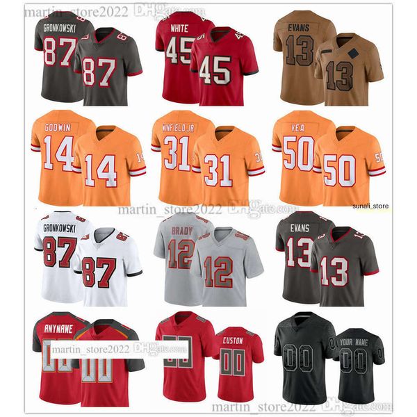 2023 Camisa de Futebol 38 Derrek Pitts 77 Justin Skule 64 Aaron Stinnie 44 Sean Tucker 73 Brandon Walton 58 Markees Watts 89 David Wells 66 Ryan Jensen