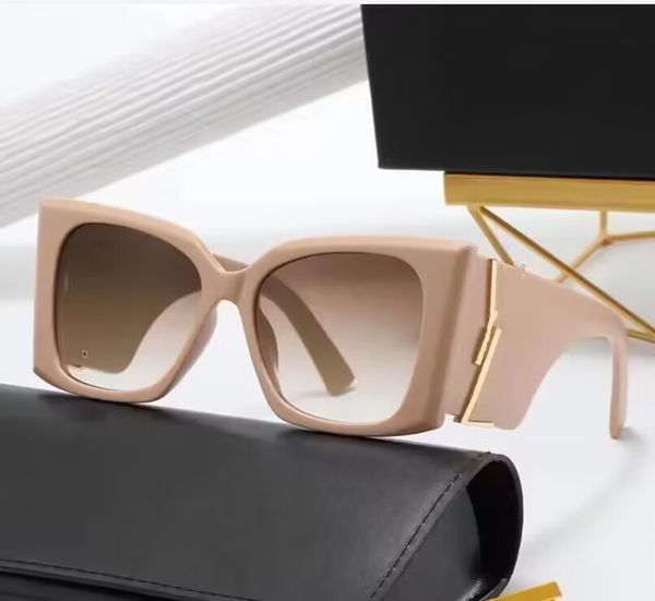 Óculos de sol de luxo óculos de sol Designer para mulheres de proteção de óculos de sol com óculos de sol da moda UV Óculos casuais yl de óculos yl