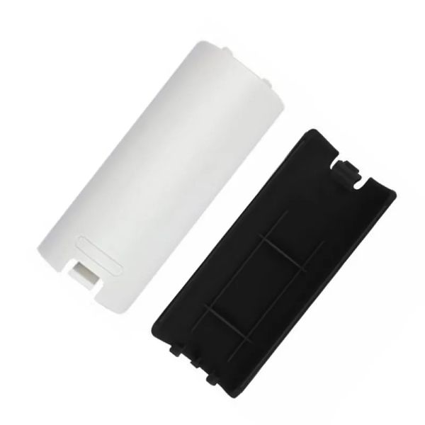 Чехол для батарейного отсека для пульта дистанционного управления Nintendo WII, черный, белый цвет, высокое качество LL