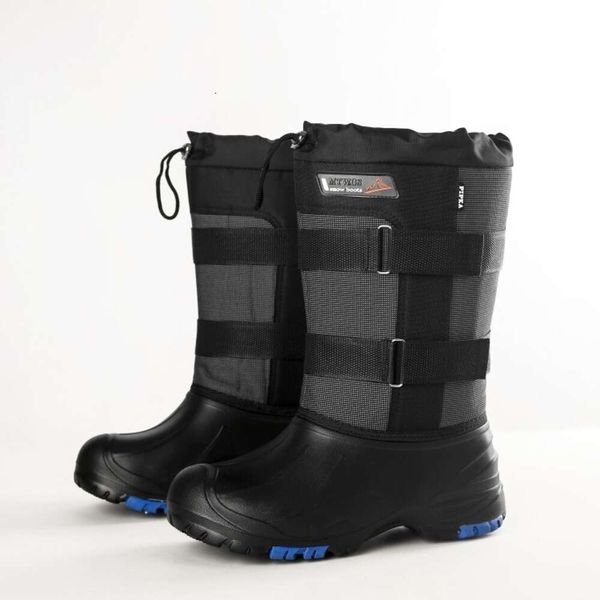 Neue Snowy-Gummistiefel für Jäger, Angelschuhe, wasserdicht und mit Stahlnägeln, hoher Lauf, Snowy-Stiefel, Angelschuhe, Felsangeln, Gummistiefel, kurze Regenstiefel