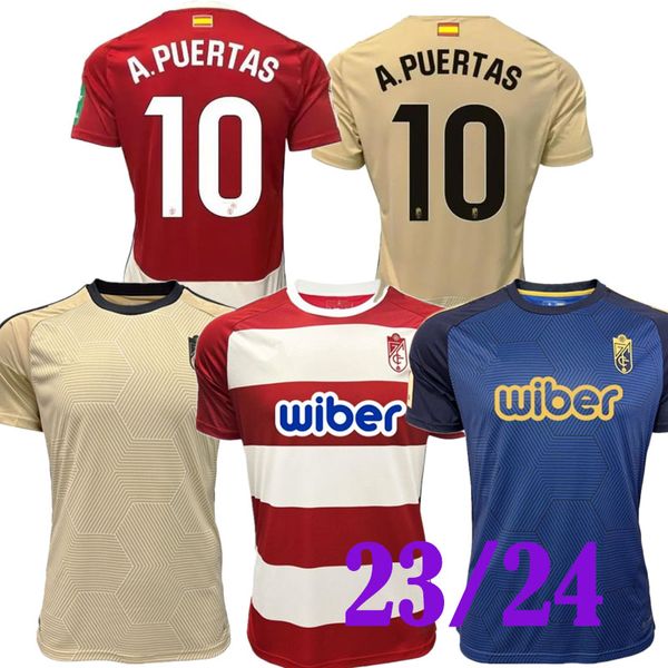 2023 2024 Granada CF camisas de futebol CALLEJON SORO A.PUERTAS UZUNI 23 24 camiseta JesUs Vallejo F.DIEDHIOU C.NEVA BRYAN BICARD camisas de futebol