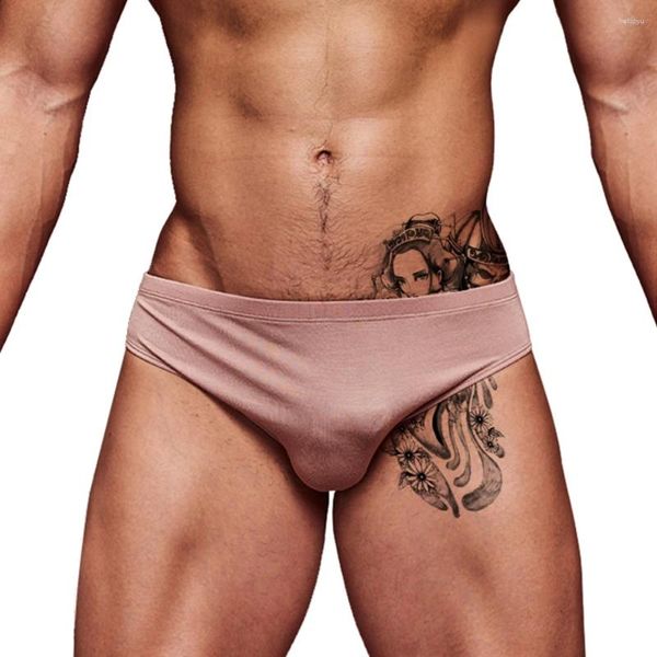 Mutande ADANNU Intimo da uomo Uomo Slip sexy Sospensorio Pouch Cuecas Uomo Mutandine di cotone Perizoma Maglia Gay Slip Homme Srting