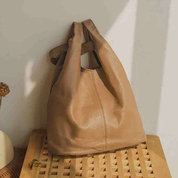 Abendtaschen Motingsome Design im japanischen Stil, luxuriöse Damenhandtaschen und Geldbörsen aus pflanzlich gegerbtem Leder, weiches Rindsleder, große Tragetasche 2023